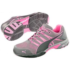 Damen-Sicherheitsschuh Puma Safety Celerity Knit Pink Wns Low, S1, Stahlkappe, Größe 42 Damen-Sicherheitsschuh Puma Safety Celerity Knit Pink Wns Low, S1, Stahlkappe, Größe 42