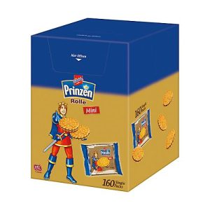 De Beukelaer Mini Prinzenrolle, 160 Einzelverpackungen, je 7,5 g De Beukelaer Mini Prinzenrolle, 160 Einzelverpackungen, je 7,5 g