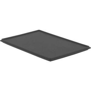 Deckel EF D 64 für Kasten im EURO-Maß, ESD-leitfähig, 600 x 400 mm Deckel EF D 64 für Kasten im EURO-Maß, ESD-leitfähig, 600 x 400 mm