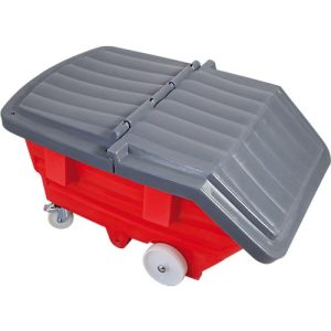 Deckel für asecos Kippwagen und Kippbehälter 1000 l, Polyethylen, grau Deckel für asecos Kippwagen und Kippbehälter 1000 l, Polyethylen, grau