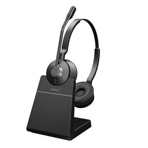 DECT Headset Jabra Engage 55 Stereo, schnurlos, USB-A-Adapter, mit Basisstation, kompatibel zu MS Teams, bis zu 13 Std. Akku DECT Headset Jabra Engage 55 Stereo, schnurlos, USB-A-Adapter, mit Basisstation, kompatibel zu MS Teams, bis zu 13 Std. Akku