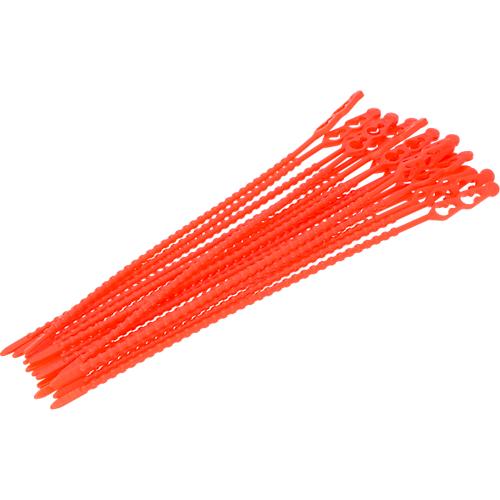 Deiss Blitzbinder/Kabelbinder, Kunststoff, Länge 240 mm, rot, 5000 Stück
