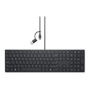 Dell Wired Collaboration Keyboard KB525C – Tastatur – USB, USB-C – QWERTZ – Deutsch – Schwarz Dell Wired Collaboration Keyboard KB525C – Tastatur – USB, USB-C – QWERTZ – Deutsch – Schwarz