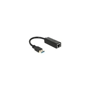 Delock Adapter USB 3.0 > Gigabit LAN 10/100/1000 Mb/s – Netzwerkadapter – USB 3.0 – Gigabit Ethernet Delock Adapter USB 3.0 > Gigabit LAN 10/100/1000 Mb/s – Netzwerkadapter – USB 3.0 – Gigabit Ethernet