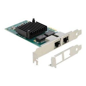 Delock – Netzwerkadapter – PCIe 2.1 – Gigabit Ethernet x 2 Delock – Netzwerkadapter – PCIe 2.1 – Gigabit Ethernet x 2