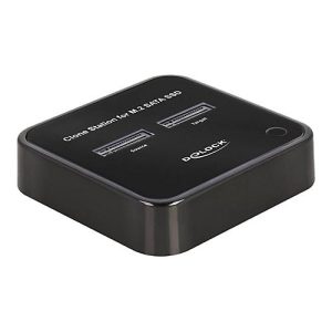 Delock – SSD-Dockingstation Schächte: 2 – M.2 – M.2 Card – USB-C 3.2 (Gen 2) – Schwarz Delock – SSD-Dockingstation Schächte: 2 – M.2 – M.2 Card – USB-C 3.2 (Gen 2) – Schwarz