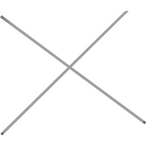 Diagonalkreuz für Grund- und Anbauregal, passend f. Regalbreite 900 mm Diagonalkreuz für Grund- und Anbauregal, passend f. Regalbreite 900 mm