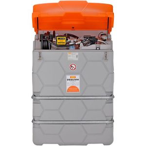 Dieseltank CUBE, Komplettanlage, versch. Größen, 1500 l, Elektropumpe 230V, Autom.-Zapfpistole Dieseltank CUBE, Komplettanlage, versch. Größen, 1500 l, Elektropumpe 230V, Autom.-Zapfpistole