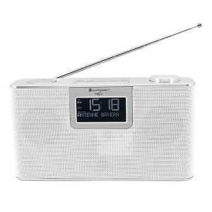 Digitalradio Soundmaster DAB700WE, DAB+/UKW, mit MP3, USB/Micro SD/Bluetooth, 20 Festsenderspeicher, B 240 x T 80 x H 140 mm, weiß Digitalradio Soundmaster DAB700WE, DAB+/UKW, mit MP3, USB/Micro SD/Bluetooth, 20 Festsenderspeicher, B 240 x T 80 x H 140 mm, weiß