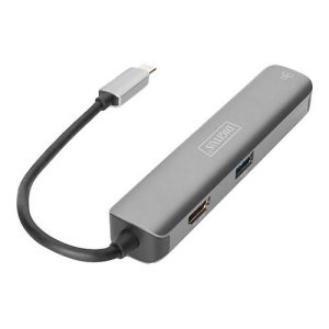 DIGITUS DA-70892 – Dockingstation – USB-C – HDMI – GigE