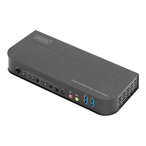 DIGITUS DS-12850 – KVM-/Audio-/USB-Switch – 2 Anschlüsse DIGITUS DS-12850 – KVM-/Audio-/USB-Switch – 2 Anschlüsse