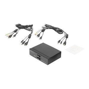 DIGITUS DS-12870 – KVM-/Audio-/USB-Switch – 2 Anschlüsse DIGITUS DS-12870 – KVM-/Audio-/USB-Switch – 2 Anschlüsse