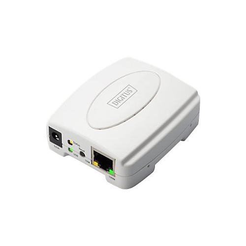 DIGITUS Fast Ethernet Print Server DN-13003-2 - Druckserver - USB 2.0
