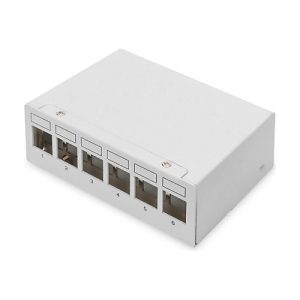 DIGITUS – Patch Panel – modular – geeignet für Wandmontage, Tisch – abgeschirmt – RJ-45 X 6 DIGITUS – Patch Panel – modular – geeignet für Wandmontage, Tisch – abgeschirmt – RJ-45 X 6