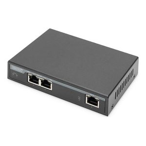 DIGITUS – Switch – 2 x 10/100/1000 (4PPoE) + 1 x 10/100/1000 (PoE+-Eingang) – Desktop – 4PPoE / PoE+ / PoE (60 W) DIGITUS – Switch – 2 x 10/100/1000 (4PPoE) + 1 x 10/100/1000 (PoE+-Eingang) – Desktop – 4PPoE / PoE+ / PoE (60 W)