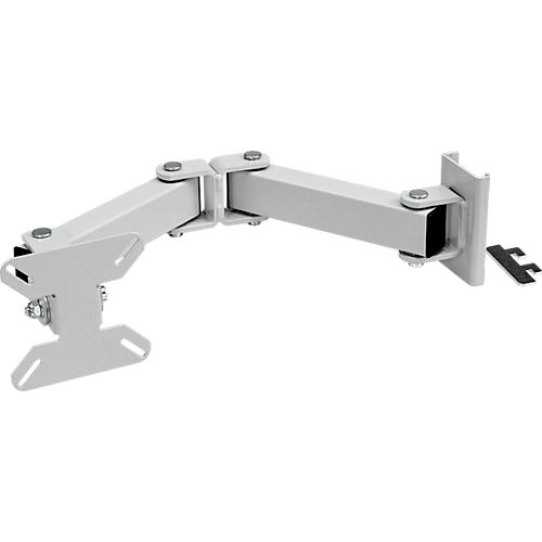 Displayhalterung Treston TDB, für TED-Arbeitstisch, für Displays mit VESA 75/100, verstellbar, bis 7 kg, ESD, hellgrau