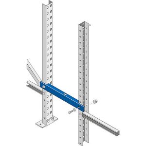 Distanzstück, Palettenregal PR 600, Rahmentiefe 1100 mm, Distanz 250 mm Distanzstück, Palettenregal PR 600, Rahmentiefe 1100 mm, Distanz 250 mm