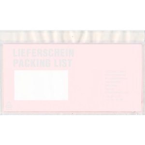 Dokumententaschen, DIN lang, 240 x 110, 1000 Stück, transparent Dokumententaschen, DIN lang, 240 x 110, 1000 Stück, transparent