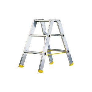 Doppelstufen-Stehleiter MEHRSI®, 3 Stufen, 4,5 kg Doppelstufen-Stehleiter MEHRSI®, 3 Stufen, 4,5 kg