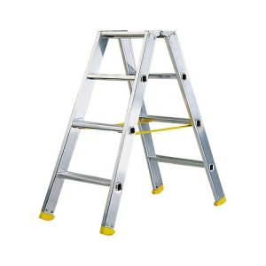 Doppelstufen-Stehleiter MEHRSI®, 4 Stufen, 5 kg Doppelstufen-Stehleiter MEHRSI®, 4 Stufen, 5 kg
