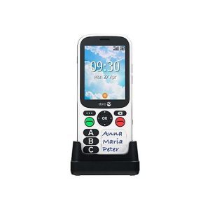 DORO 780X IUP – 4G Feature Phone – Dual-SIM – RAM 512 MB / Interner Speicher 4 GB – microSD slot – 320 x 240 Pixel