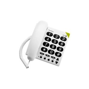 DORO PhoneEasy 311c – Telefon mit Schnur – weiß DORO PhoneEasy 311c – Telefon mit Schnur – weiß