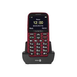 DORO Primo 366 – Feature phone – LCD-Anzeige – 320 x 240 Pixel – rear camera 0,3 MP – Rot