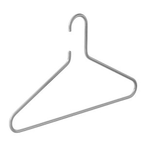 Draht-Kleiderbügel Pador-Concept Ageless, Stahlrohr, ø 8 mm, rundgeformte Enden, silber, 4 Stück Draht-Kleiderbügel Pador-Concept Ageless, Stahlrohr, ø 8 mm, rundgeformte Enden, silber, 4 Stück