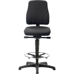 Drehstuhl All-In-One 9631, Aufstiegshilfe und Gleitern, Stoffpolster, Duotec schwarz meliert Drehstuhl All-In-One 9631, Aufstiegshilfe und Gleitern, Stoffpolster, Duotec schwarz meliert