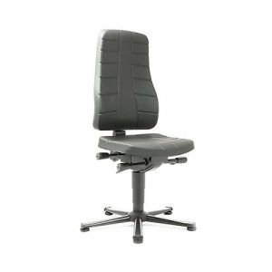 Drehstuhl All-in-One 9640, mit Gleiter, Integralschaumpolster, schwarz Drehstuhl All-in-One 9640, mit Gleiter, Integralschaumpolster, schwarz