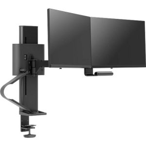 Dual Monitorarm Ergotron TRACE, für 2 Displays bis 27″ & bis 9,8 kg, höhen-/tiefenverstellbar, schwenk-/dreh-/neigbar, mit Tischklemme, schwarz Dual Monitorarm Ergotron TRACE, für 2 Displays bis 27″ & bis 9,8 kg, höhen-/tiefenverstellbar, schwenk-/dreh-/neigbar, mit Tischklemme, schwarz