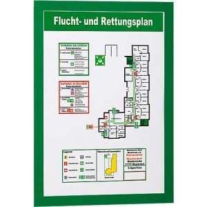 Durable Inforahmen Duraframe, DIN A4, 2 Stück, grün