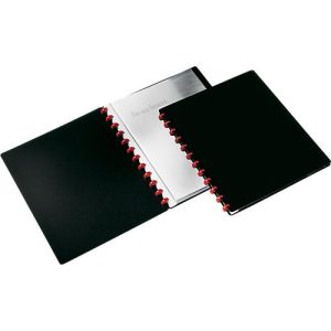 Durable Sichtbuch Easy, für DIN A4, mit 20 Sichthüllen, 2 Stück, schwarz Durable Sichtbuch Easy, für DIN A4, mit 20 Sichthüllen, 2 Stück, schwarz