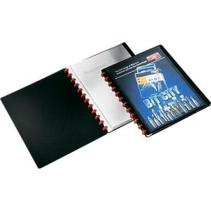 Durable Sichtbuch Easy Plus, für DIN A4, mit 20 Sichthüllen, 2 Stück, schwarz Durable Sichtbuch Easy Plus, für DIN A4, mit 20 Sichthüllen, 2 Stück, schwarz