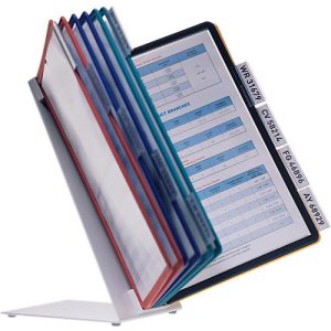 Durable Vario Table 10 Tischständer-Set, grau Durable Vario Table 10 Tischständer-Set, grau