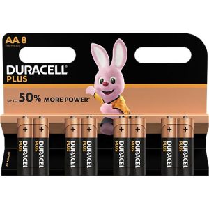 DURACELL® Batterie Plus Power, Mignon AA, 1,5 V, 8 Stück