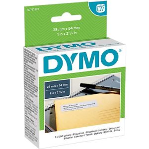 DYMO LabelWriter, Rücksendeadress-Etiketten, permanent, 25 x 54 mm, 1 Rolle à 500 Stück DYMO LabelWriter, Rücksendeadress-Etiketten, permanent, 25 x 54 mm, 1 Rolle à 500 Stück
