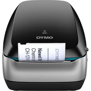 Dymo LabelWriter Wireless, integriertes WLAN, vorinstallierte Etikettenvorlagen, schwarz Dymo LabelWriter Wireless, integriertes WLAN, vorinstallierte Etikettenvorlagen, schwarz