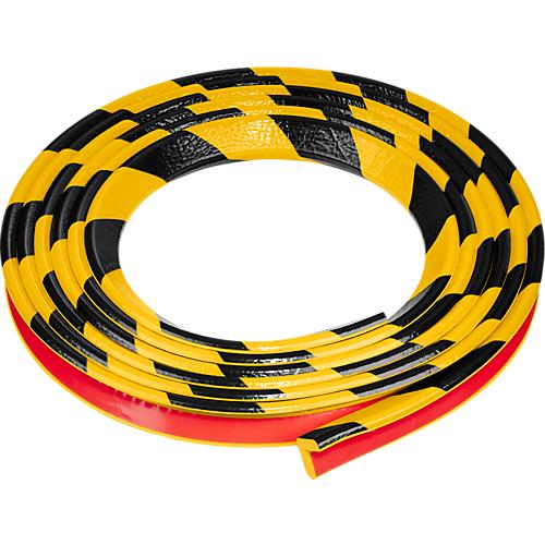 Eckschutzprofil Typ E, 5-m-Rolle, gelb/schwarz
