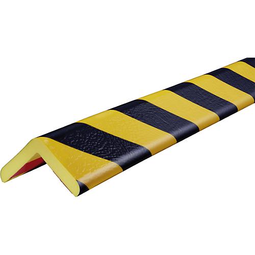 Eckschutzprofil Typ H+, 1-m-Stück, gelb/schwarz