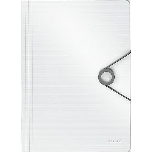 Eckspannermappe Leitz Solid, Format DIN A4, für bis zu 150 Blatt, weiß