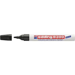 edding 8300 industry permanent marker, schwarz, 10 Stück