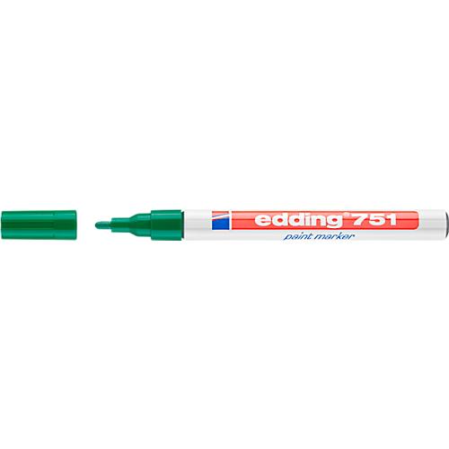 EDDING Lackmarker 751, 1-2 mm, grün, 1 Stück