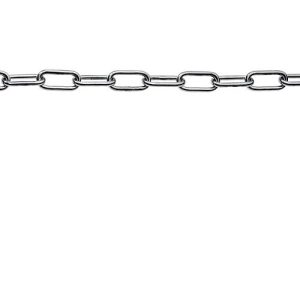 Edelstahlkette, 5 mm, geschweißt Edelstahlkette, 5 mm, geschweißt
