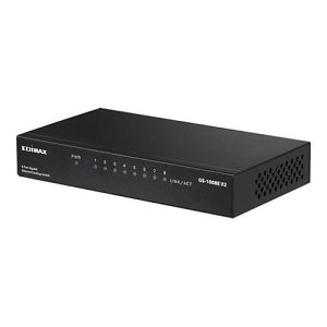 Edimax GS-1008E V2 – Switch – 8 Anschlüsse – unmanaged Edimax GS-1008E V2 – Switch – 8 Anschlüsse – unmanaged