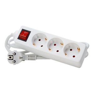 EFB-Elektronik – Steckdosenleiste – Wechselstrom 250 V – Eingabe, Eingang power CEE 7/7 – Ausgangsanschlüsse: 3 (3 x Strom Typ F) – 1.4 m Schnur EFB-Elektronik – Steckdosenleiste – Wechselstrom 250 V – Eingabe, Eingang power CEE 7/7 – Ausgangsanschlüsse: 3 (3 x Strom Typ F) – 1.4 m Schnur
