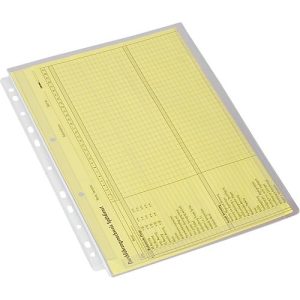 EICHNER Dehnfalten-Dokumentenhülle, DIN A4, oben offen, 10 Stück, volltransparent