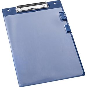 EICHNER Klemmbrett Klemmfix, DIN A4, Kunststoff, mit Klarsichttasche, A4, blau, 10 Stück EICHNER Klemmbrett Klemmfix, DIN A4, Kunststoff, mit Klarsichttasche, A4, blau, 10 Stück