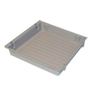 Einlegewanne für asecos Sicherheitsschränke der Q30, Q90, S90 und K90 Serie, Polypropylen, natur, B 364 x T 495 x H 66 mm, 8,5 l Einlegewanne für asecos Sicherheitsschränke der Q30, Q90, S90 und K90 Serie, Polypropylen, natur, B 364 x T 495 x H 66 mm, 8,5 l