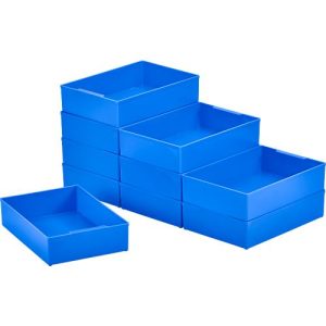 Einsatzkasten EK 504, PS, 10 Stück, blau Einsatzkasten EK 504, PS, 10 Stück, blau